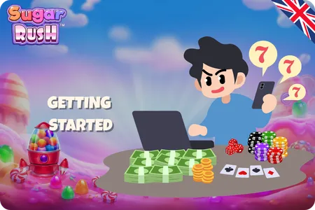 Sugar Rush casino account registration steps
