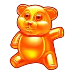 Teddy Orange Bear Sugar Rush